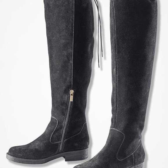 NWT Me Too by Adam Tucker Kody Suede Tall Boots - Picture 3 of 3